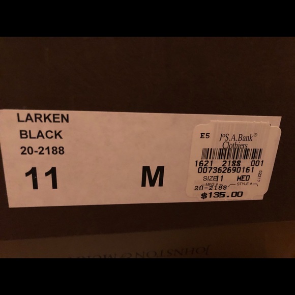 Johnston & Murphy Men’s Leather Shoe, New - Picture 4 of 4